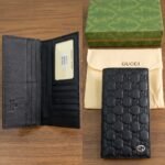 Gucci GG Supreme Long Wallet – Black