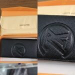 Louis Vuitton Monogram Long Wallet-BLACK